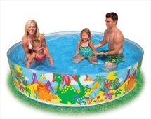 Бассейн жесткий "Динозавр", 244х46см, 3+ 58472
