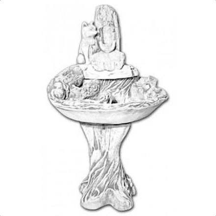 Фонтан классический "Медведь у родника" артикул 311, фото 1