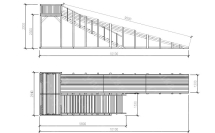 Зимняя деревянная горка "Зима Wood"-8