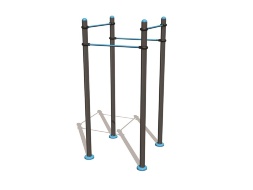 Перекладина четвертная (высота перекладины 200 или 240 см по потребности) ФК037.11 Перекладина четвертная (высота перекладины 200 или 240 см по потребности) ФК037.11