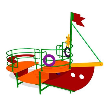 Игровой макет Катерок ЗНИМ 088 для детских площадок, фото 1