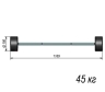 Изображение товара Штанга тренировочная 45кг ST580-45