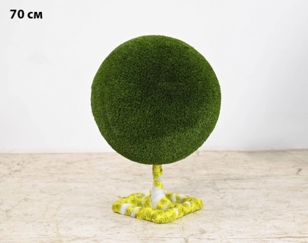 Топиари шар Элизы, d=70 см - газон Deluxe, фото 1