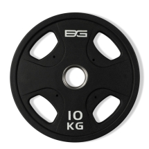 Диск олимпийский профессиональный BRONZE GYM полиуретан 10 кг