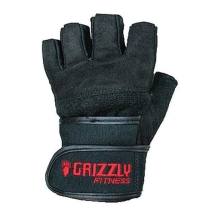 Перчатки с фиксатором запястья Grizzly Fitness Power training 8750-04 (женские)