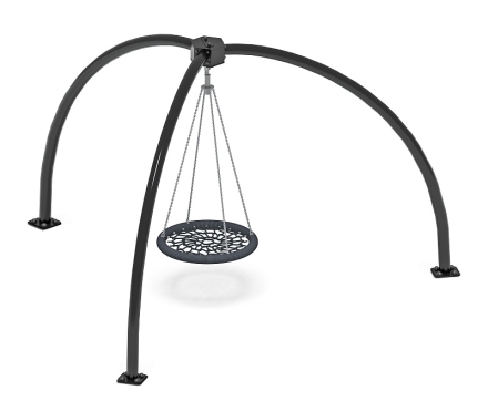 Качели-гнездо М1 (паук) (черный) ИО 11.М.09.01-02 , фото 2