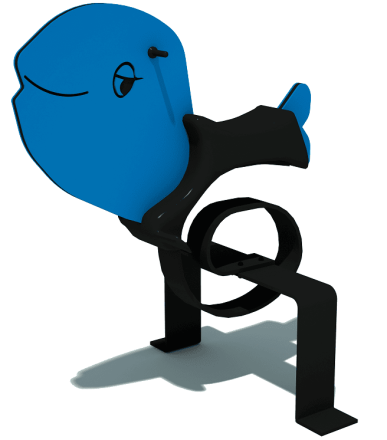 Качалка на пружине КНП-045 для детской площадки, фото 1