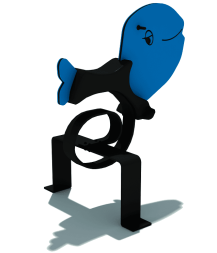 Качалка на пружине КНП-045 для детской площадки, фото 2 Качалка на пружине КНП-045 для детской площадки, фото 2