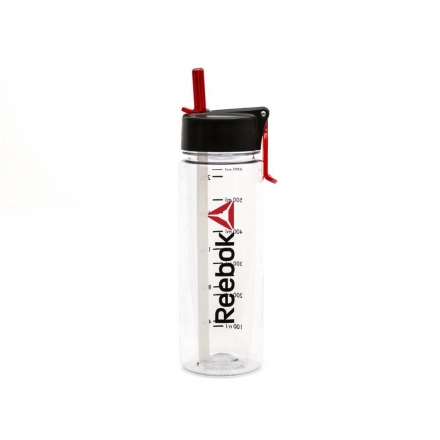Бутылка для воды Reebok 0,65 Clear Wordmark RABT-P65CLWORD, фото 1