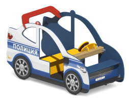 Игровой комплекс Машина полицейская ИО-41 для детской площадки Игровой комплекс Машина полицейская ИО-41 для детской площадки