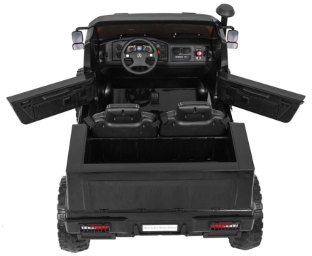 Детский электромобиль грузовик Mercedes-Benz Zetros Black 2WD - BDM0916, фото 7