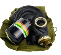 Противогаз фильтрующий БРИЗ "-3301(ППФ)" марки A3B3E2K2AXP3 R D с лицевой частью ШМП и с соединительной трубкой 500104023