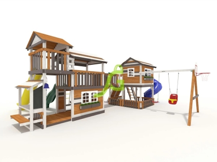 Детская площадка IgraGrad Домик 6 мод.1, фото 1