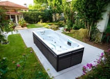 Бассейн СПА с противотоком Bigeer Тутти BG6656-А 550x226x150 см Бассейн СПА с противотоком Bigeer Тутти BG6656-А 550x226x150 см