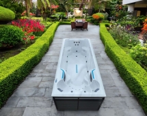 Бассейн СПА с противотоком Bigeer Тутти BG6656-А 550x226x150 см Бассейн СПА с противотоком Bigeer Тутти BG6656-А 550x226x150 см