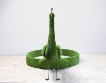 Топиари Павлин клумба - газон Eco Топиари Павлин клумба - газон Eco