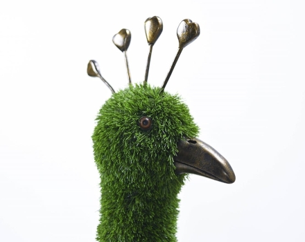 Топиари Павлин клумба - газон Eco, фото 3