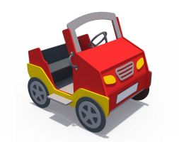 Игровая форма ДИФ 01314 в виде кабриолета, фото 2