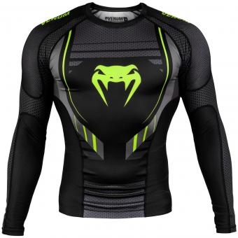 Рашгард Venum Technical 2.0 Black/Yellow L/S, фото 1