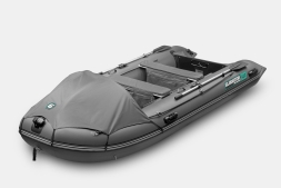 Gladiator C 400 AL ACTIVE Темно-серый моторная лодка ПВХ Алюминиевый пайол, фото 1