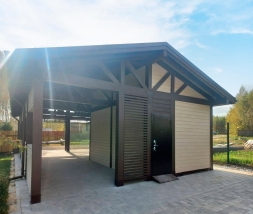 Навес для машин НЕЙС Базовая комплектация, фото 4