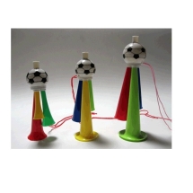 Дудка болельщика трёхрожковая. Длина 19 см