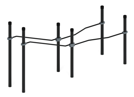 Воркаут ЛОВ 89 серый ВТ 101.20-03, фото 4