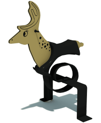 Качалка на пружине КНП-044 для детской площадки, фото 1 Качалка на пружине КНП-044 для детской площадки, фото 1