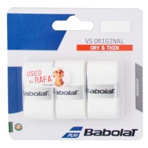 Овергрип BABOLAT VS Grip Original x3, арт.653040-101,  упак. по  3 шт, 0.43 мм, 110см, белый Овергрип BABOLAT VS Grip Original x3, арт.653040-101,  упак. по  3 шт, 0.43 мм, 110см, белый