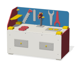 Игровое оборудование Мастерская ИО-52 для детской площадки Игровое оборудование Мастерская ИО-52 для детской площадки