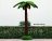 Топиари Пальма малая, кокосовая h=250см - газон Deluxe+Eco