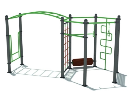 Гимнастический комплекс ГК-006 для уличных спортивных площадок, фото 1