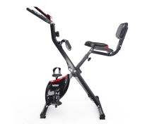 Велотренажер DFC X-Bike MBB с эспандерами, черно-красный Велотренажер DFC X-Bike MBB с эспандерами, черно-красный