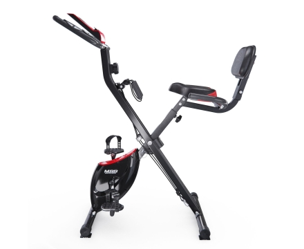 Велотренажер DFC X-Bike MBB с эспандерами, черно-красный , фото 2