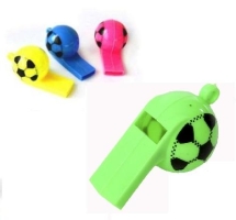 Свисток пластмассовый в форме мяча (упаковка: 12шт)