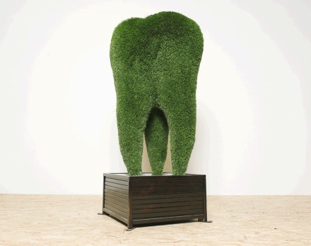 Топиари зуб ЗуБ’Ок, Средний - газон Deluxе, фото 2