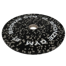 Диск бамперный BRONZE GYM камуфляж серый 5 кг