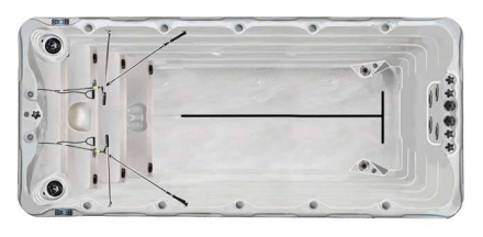 Плавательный спа бассейн Passion Spas Sport Swimspa Fitness 2 Deep, фото 1