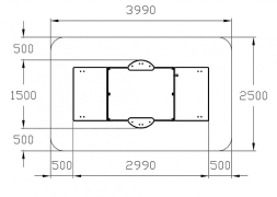 Песочница с крышкой средняя (Игра) - ИО 5.01.11-06, фото 6