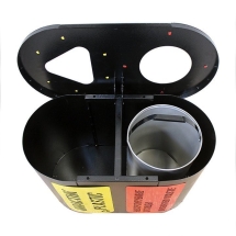 Урна для раздельного сбора мусора Город 2, 2 секции (2х48л)