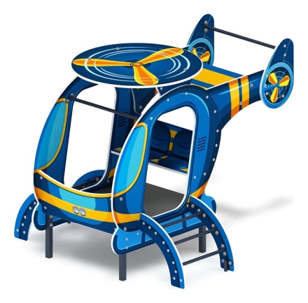 Вертолет (синий) - Беседка - МФ 10.03.04-01, фото 4