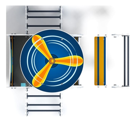 Вертолет (синий) - Беседка - МФ 10.03.04-01, фото 5