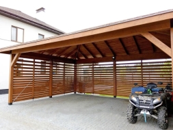 Навес для трех машин РИВЕРСАЙД Базовая комплектация, фото 7