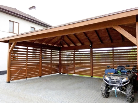 Навес для трех машин РИВЕРСАЙД Базовая комплектация, фото 7