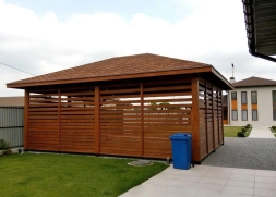 Навес для трех машин РИВЕРСАЙД Базовая комплектация, фото 9