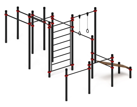 Воркаут 89 красный ВТ 11.23-01, фото 3