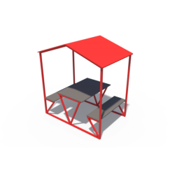 Столик взрослый с навесом Беседка ДХО 05050