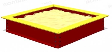 Песочница Romana 109.01.02 для детской площадки, фото 4