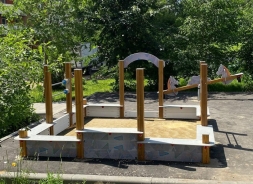 Песочный дворик Ривьера ПС104.00.1 для детской площадки, фото 4