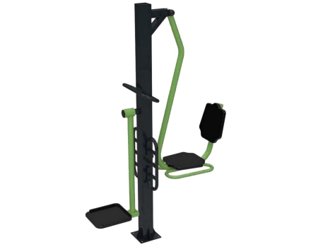 Уличный тренажер TORUDA "Маятник (шейкер) + Жим ногами", фото 1